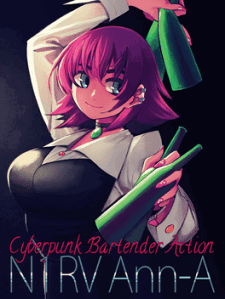 Image for the work N1RV Ann-A: Cyberpunk Bartender Action