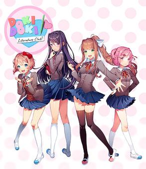 Image for the work Doki Doki Literature Club!