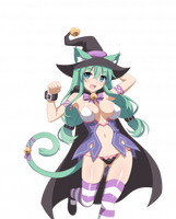 Cat Witch portrait