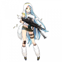 M249 SAW portrait