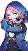 Blue Poison portrait