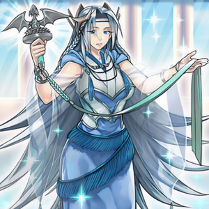 Priestess with Eyes of Blue