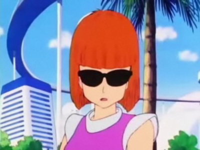 Mother with sunglasses