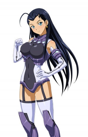 Figurine Ikki Tousen Myousai Kakouen 1/8 PVC – Great Guardians, Sans Boîte, Bon état