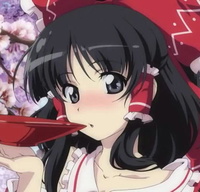 Reimu Hakurei portrait