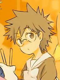 Spiky-Haired Glasses Girl